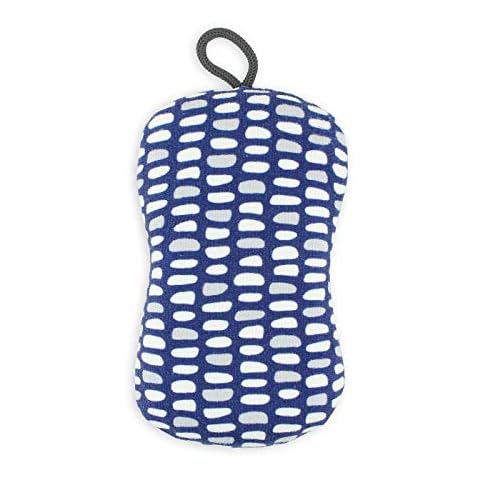 MU Kitchen Durable Microfiber Sponge with Scrubber, Stones Cover