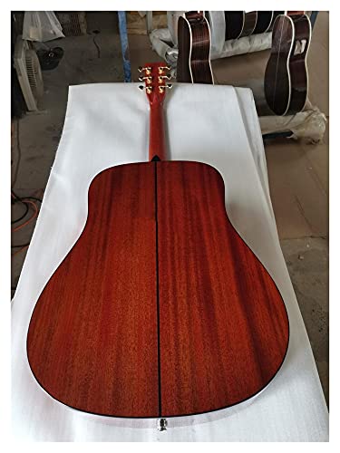 YYYSHOPP AAA Toutes Le Bois Solide Bois DE Pris DE Pris d’origine Dreadnought de Guitare à la Main sur Mesure 41 Pouces… - Les Beatles, Paul McCartney, John Lennon, RIngo Starr, George Harrison YYYSHOPP AAA Toutes Le Bois Solide Bois DE Pris DE Pris d'origine Dreadnought de Guitare à la Main sur Mesure 41 Pouces… – Image 3