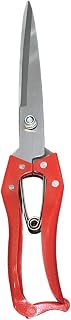 SAFURE Multi-Purpose Red Garden Scissor & Sheep Wool Cutting Shears – Long Blade Hedge Trimming Scissors, Grass Cutting To... Price In India
