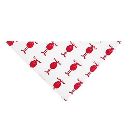 ULTECHNOVO 4 PeÃ§as de Natal Cachecol Cachecol Pet Bandana Pet Cachecol LenÃ§o Triangular Bibs Fanta