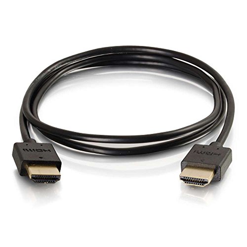 Cable HDMI 4K de 0,9m con conector plano para evitar daños en pantallas pegadas a la pared 2