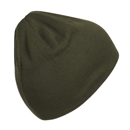 Image of adidas Men's Reversible Skully Beanie - Two-Sided Skull Cap Winter Hat