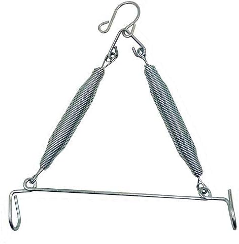 KidBee Baby Kids Infant jhula Swing Cradle Stainless Steel Baby Cradle Spring (15kg.Triangle)