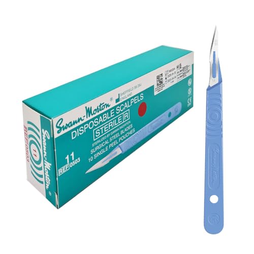 Bistouris stériles Swann Morton n°11 Boîte de 10