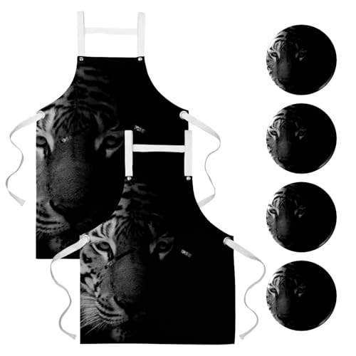Tablier de cuisine pour nettoyage de la maison pour éviter les taches de graisse