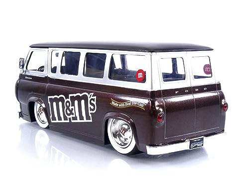 Modelo a escala 1:24 Ford Econoline Bus 1965 miniatura 3
