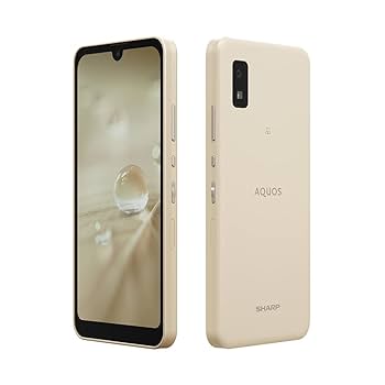 Amazon | SHARP AQUOS wish アイボリー SIMフリースマホ eSIM 5G
