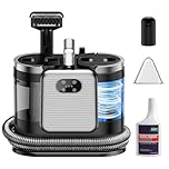 Lavatappeti Portatile, 1650W Aspirapolvere Pulitore di Tappeti con Cinque Modalità di Decontaminazione, 13Kpa Lava Divano ad Acqua a Secco Umido con 2 Serbatoi D'acqua Rimovibili
