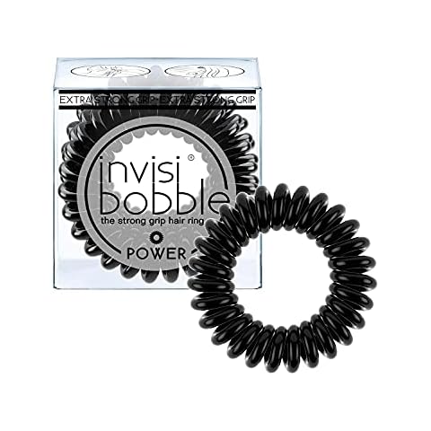 Invisibobble POWER Hair Ties - True Black Cover