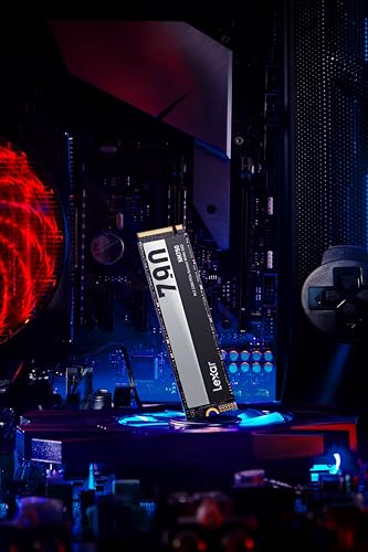 Image of Lexar 2TB NM790 SSD PCIe Gen4 NVMe M.2 2280 Internal Solid State Drive, Up to 7400 /6500 MB /s Read /Write, Compatible with PS5, for Gamers and Creators, Black (LNM790X002T-RNNNU)