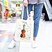 JXGZSO Musician Gift Viola Instrument Anatomy Tote Bag Viola Lover Gift Viola Player Gift Music Teacher Gift Violist Gift
