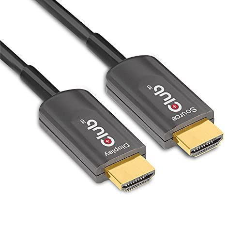 Image of Club 3D CAC-1377 Ultra High Speed HDMI 2.1 Certified 4K 120Hz 8K 60Hz M /M Active Fibert Optical Cable 15m -49.2ft