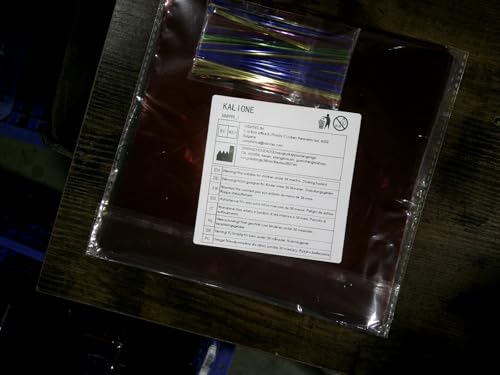 Kalione 588990_1_9Q2BP9HF Colorful Plastic Paper, 160 Pieces Colored Transparency Sheets 7.5X7.5 In Craft Plastic Sheets Transparent Glass Wrap Paper Thin Acetate Sheets thumb #7