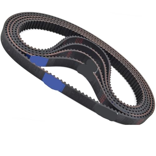 Courroie HTD3M pas 3mm longueur 378 mm crantée caoutchouc largeur 20 mm 126T