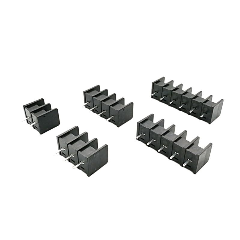 10Pcs Pitch 8.25mm Barrier Screw PCB Terminal Block 35C-B Bornier Straight 2/3/4/5/6Pin Wire Connector Morsettiera Cable 2.5mm2(3P)