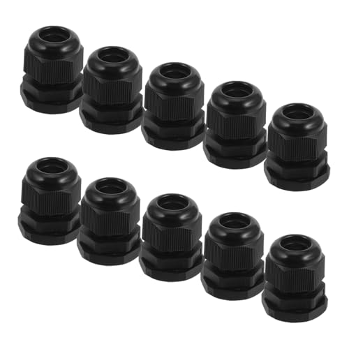LIFKOME 10Pcs Cable Glands for Cables Rated Nylon Connectors Easy Installation Weatherproof Electrical Protection for Various Applications