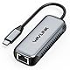 WAVLINK USB C auf 5G Ethernet Adapter, USB C Adapter mit 5000 Mbit/s, Treiberfreier Ethernet Netzwerkadapter für Laptops, Computer, Kompatibel mit Windows 10/11, Mac OS 11 oder höher, Linux und mehr