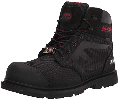Image of FSI FOOTWEAR SPECIALTIES INTERNATIONAL Men's 7581 Hammer 6 inch Black Carbon Toe Waterproof Puncture Resistant Work Boots