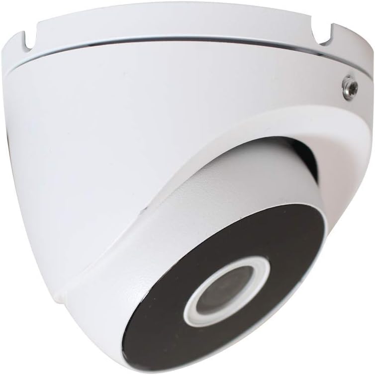 HDView 2.4MP 4-in-1 HD (TVI/AHD/CVI/960H) 1080P Outdoor Wide Angle 2.8mm Lens Black Film Technology Better IR Night Vision Turbo Platinum Dome Camera White