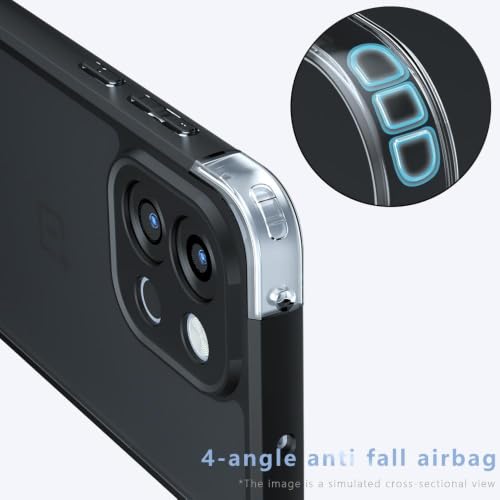 Image of Matte PC+TPU Phone Case For Oneplus 13s Air Bags & Camera Protection