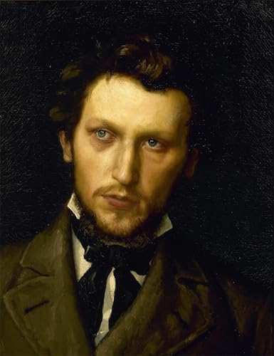 Tableau toile portrait de Laurits Andersen Ring par Hans Brendekilde 60x90cm