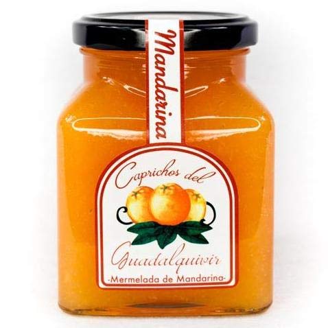 Caprichos del Guadalquivir, Set of 2 Jars, Tangerine Marmalade, Mandarina Jam Imported from Spain, 11.5 Oz Each
