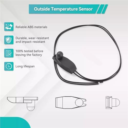 Sensor de temperatura exterior 6445F9 para reparar el clima de Peugeot 5