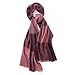 Produktbild Bunte schals Plaid Schal weiblicher Herbst und Winter-Wein-Rot-koreanische Version der Wild Einfache kleine Schal Dual-Use-Collar (Size : 195 * 50cm)