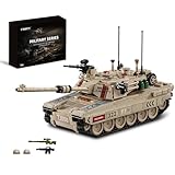 M1A2 Abrams Tank Building Set for Adults-Compatible with Lego Tank, Collectible Army Model, Gift Ideal for Military Enthusiasts (1002 PCS)