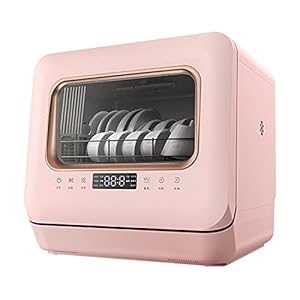 XTZJ Complete draagbare aanrecht vaatwasser met ingebouwde watertank met 5 liter, 5 programma’s, babyverzorging, glas en fruitwassen