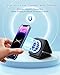 Magnetic Wireless Charger for iPhone: Fodable 3 in 1 Charging Station for Multiple Apple Devices - Travel Charging Pad Dock for Apple Watch iPhone 16 15 14 13 12 Pro Max Plus & Airpod