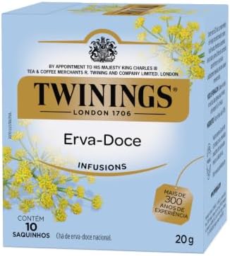 Twinings Chá Infusão de Erva Doce 10 Sachês