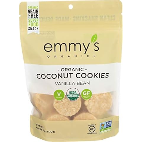 EMMYS Organic Vanilla Coconut Macaroons, 6 OZ Cover