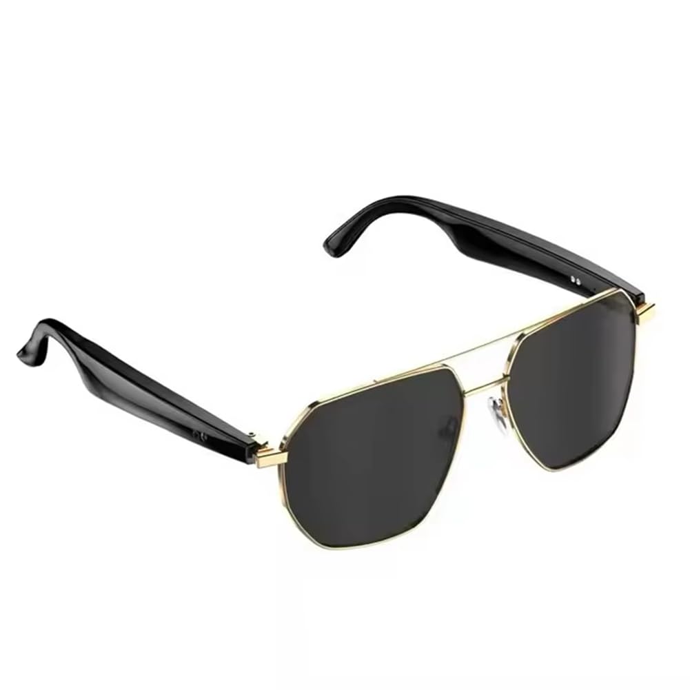 Lunettes de traduction W100C avec traducteur vocal multilingue et écouteurs Bluetooth