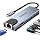 USB C Hub 5 in 1 Multiport Adapter, USB C Hub with 4K HDMI, Ethernet RJ45, 100W PD Charging, USB 3.0 Ports, Type C Docking Station for MacBook Pro Air, iPad, Laptop