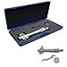 MH GLOBAL Satin Chrome Finish Inside Micrometer Set 0.001 Inch Graduation Mechanical Tool