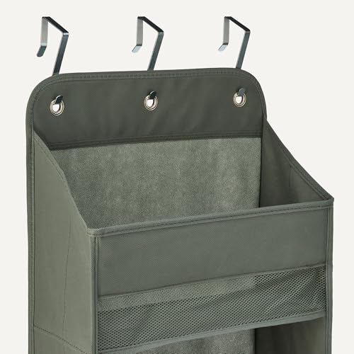 Amazon Basics Organiseur de porte à 5 niveaux, grand format, 38.1 x 16.5 x 139.7 cm, anthracite – Image 6
