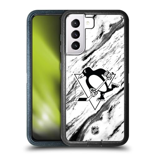 Étui Pittsburgh Penguins coque Samsung Galaxy S21 5G antichoc rigide marbre NHL