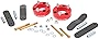 Rough Country 2.5' Lift Kit for 05-23 Nissan Frontier | Anodized Red - 867RED