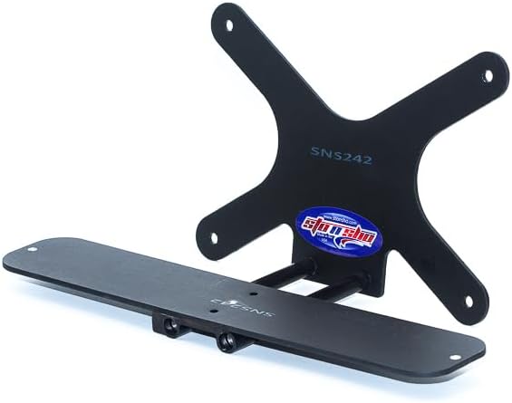 STO N SHO Front License Plate Bracket Compatible with 2020 Jaguar XE and XF (SNS242)