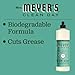 MRS. MEYER'S CLEAN DAY Liquid Dish Soap, Biodegradable Formula, Basil, 16 fl. oz