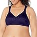 Produktbild Playtex Women's 18-Hour Ultimate Lift and Support Wire-Free Full Coverage Bra #4745, Blue Velvet,40C