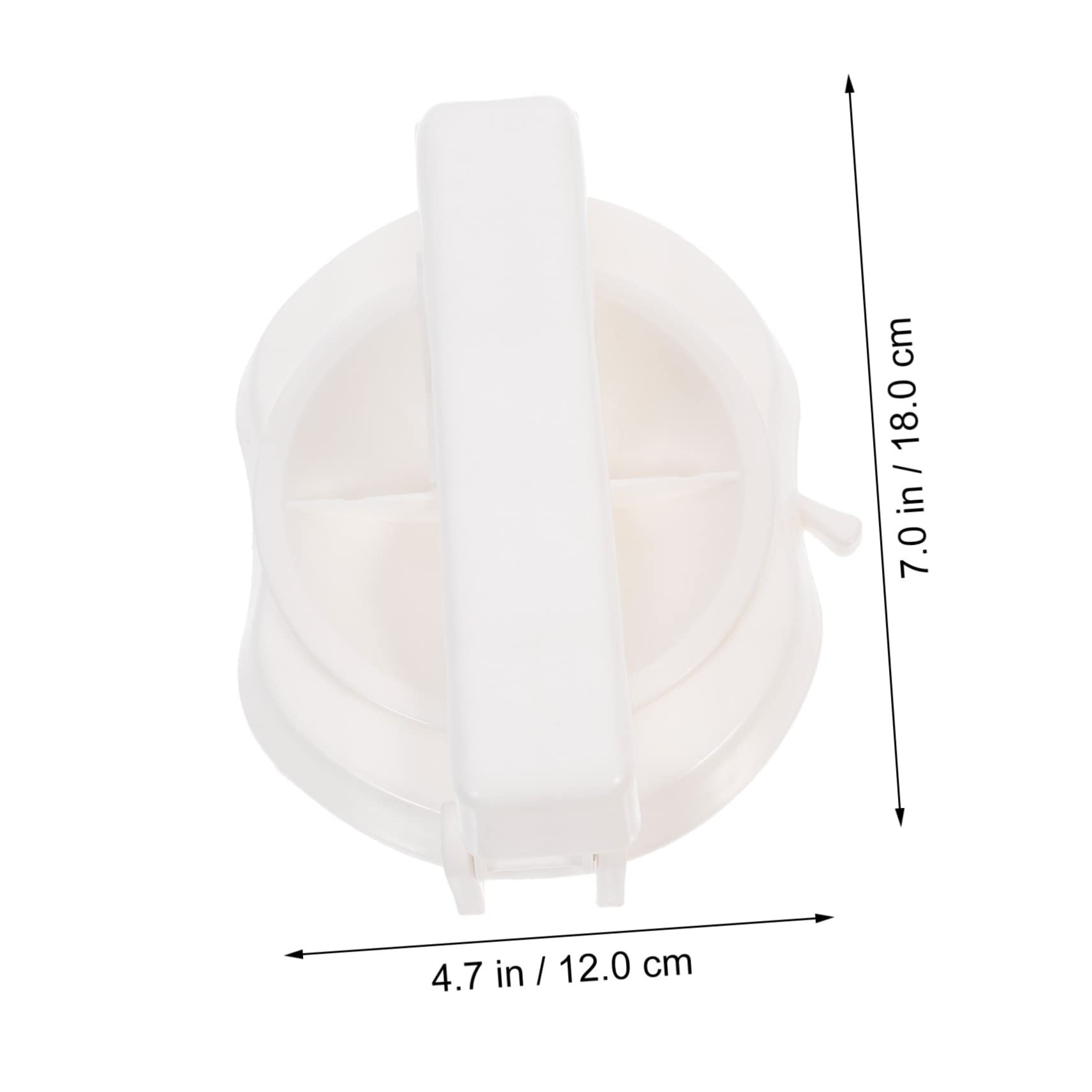 PHENOFICE 2pcs Dumpling Maker Mold Flour Tortilla Press and Chapati Maker Versatile Kitchen Tool for Homemade Dumplings Tortillas and Pastry Wrappers and Random Styles