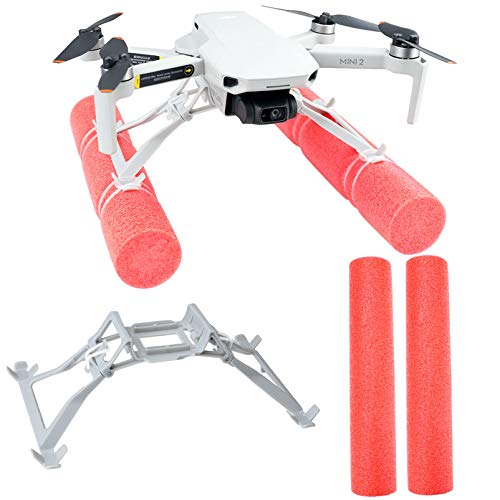iEago RC Mini 2 Water Landing Leg Damping Floating Holder Waterproof Landing Gear Float Expansion Kit Extender Leg Landing on Water for DJI Mavic Mini/Mini 2 Drone Accessories, not for Mini SE