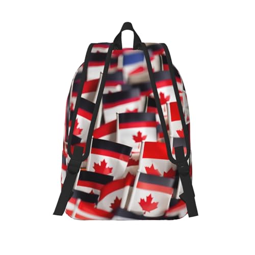 Sac à dos voyage femme imprimé Canada pour le week-end