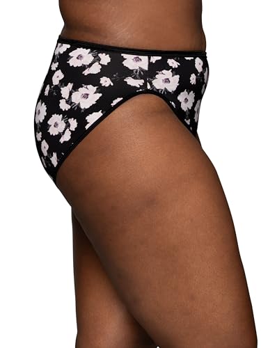 Image of Vanity Fair Women's Illumination Hi Cut Panties, Silky Stretch & Satin Trim