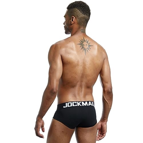 JOCKMAIL Mens Briefs Low Waist Sexy Men Breathable Comfort Brief Cotton Men's Athletic Underwear4