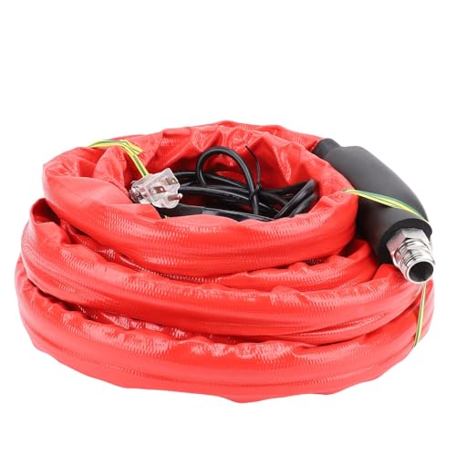 ZIRLANLV 25 FT Heated RV Water Hose, -40 Antifreeze Water Line Equipped With Thermostat And Adapter Fit For Kennel Industrial And Commercial Daily Supply Use