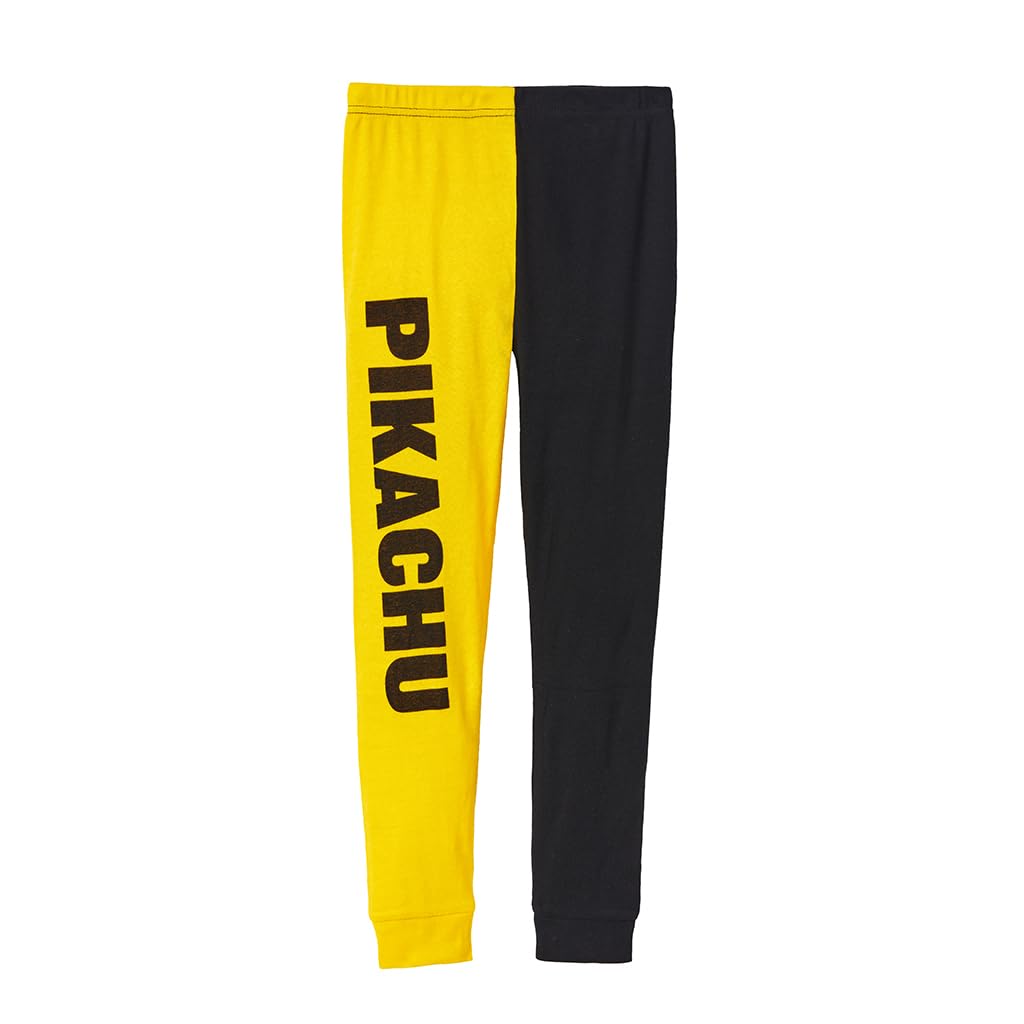 Pokemon Conjunto de pijama de 4 piezas para niño pequeño, 100% algodón, manga larga o corta, 4 piezas