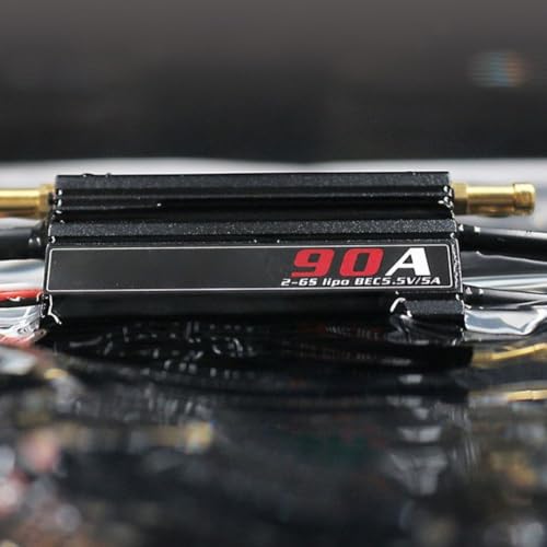 ESC sin escobillas para barco RC ReachMall 2-6S Lipo contra salpicaduras 5